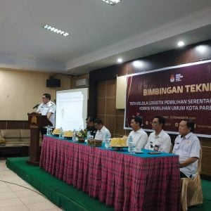 KPU Parepare Gelar Bimtek Tata Kelola Logistik Pemilihan Serentak, Pj Wali Kota Tegaskan Dukungan Penuh