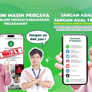 Pegadaian Ajak Masyarakat  Waspadai Penipuan