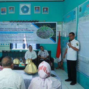 Pj Bupati Takalar Membuka Rapat Koordinasi Program Desa Cinta Statistik di Desa Massamaturu