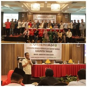 Pj Bupati Takalar Berikan Materi Pada Penutupan Orientasi Anggota DPRD Kabupaten Takalar Masa Jabatan 2024-2029