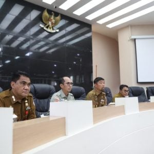 Pjs Wali Kota Makassar Pimpin Rakor Persiapan Musim Hujan