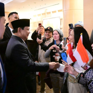 Presiden Prabowo Disambut Hangat Diaspora Indonesia Di Washington DC