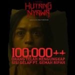 Hari Pertama Tayang, Film Hutang Nyawa Tembus 100 Ribu Penonton