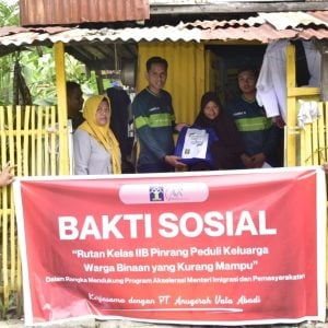 Rutan Pinrang Gelar Bakti Sosial, Bagikan Paket Sembako untuk Keluarga Warga Binaan