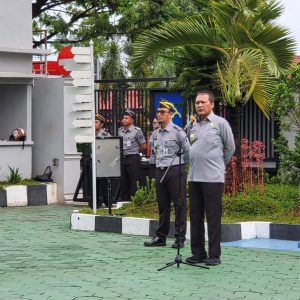 Begini Pesan Kadivpas Kanwil Kemenkumham Sulsel Dalam Apel Pagi Pegawai