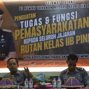 Ini Harapan Kadiv PAS Kemenkumham Sulsel Saat Kunjungi Rutan Klas IIB Pinrang