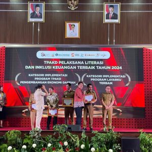 Pemkab Pinrang Raih Penghargaan TPAKD Tahun 2024