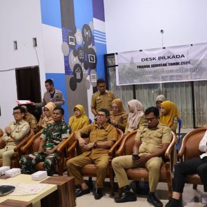 Sekda Pinrang Hadiri Rapat Koordinasi TPID Secara Daring