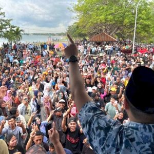 Uji-Sah Syukuran Bersama Relawan di Pantai Marina Bantaeng