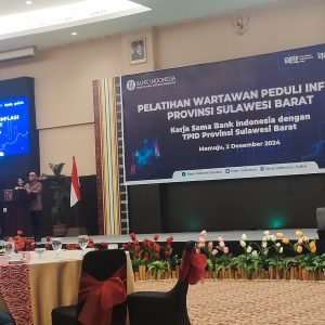 BI Gelar Pelatihan Peduli Inflasi Diikuti Puluhan Jurnalis