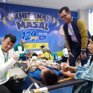 Semarak HUT ke-129, BRI Pangkep Gelar Aksi Sosial