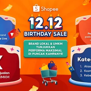 Promo Shopee 12.12 Birthday Sale Bawa Keuntungan Berlipat Untuk Pelaku UMKM