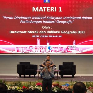 Libatkan Stakeholder Terkait, Kanwil Kemenkumham Sulsel Gelar Promosi dan Diseminasi Indikasi Geografis