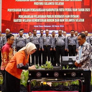 Kemenkumham Sulsel Canangkan Pelayanan Publik Berbasis HAM