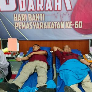 Peringati HBP ke-60, Kanwil Kemenkumham Sulsel Gelar Donor Darah