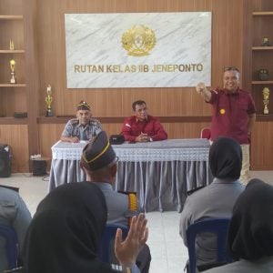 Kunjungi Rutan Jeneponto, Kanwil Kemenkumham Sulsel Pantau Fasilitas Publik