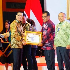 Kemenkumham Sulsel Raih Penghargaan Kanwil Terbaik P5HAM Regional Indonesia Tengah