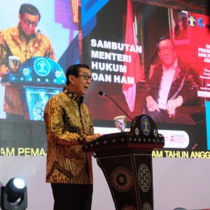 Menkumham Yasonna Laoly Buka Raker Ditjen HAM 2024