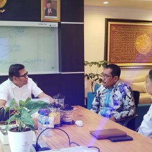 Liberti Sitinjak Temui 5 Eselon I Kemenkumham Bahas Tusi Di Wilayah