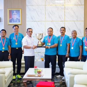 Liberti Sitinjak Apresiasi Tim Tenis Kemenkumham Sulsel Raih Juara Umum di Peringatan Hari Pengayoman