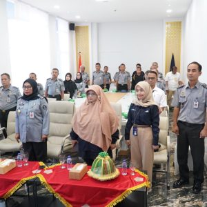 Jajaran Kemenkumham Sulsel Hadiri Pembukaan Pembekalan Calon Purnabakti Kemenkumham