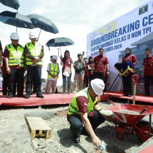 Peletakan Batu Pertama Kantor Imigrasi Palopo, Ini Harapan Kakanwil Taufiqurrakhman