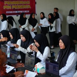 Hari Pertama SKD Kanwil Kemenkumham Sulsel Diikuti 1045 Peserta