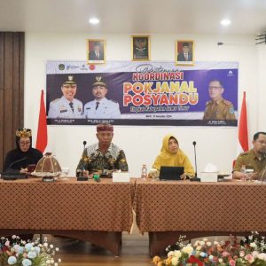 Dinkes Lutim Rakor Pembinaan Pokjanal Posyandu