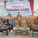 Ketua DPRD Wajo Hadiri Peresmian Gedung Baru Puskesmas Maniangpajo