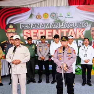 Polri Dukung Penuh Program Swasembada Pangan 1 Juta Hektare Jagung