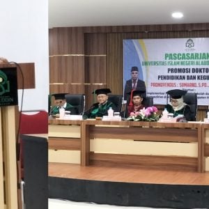 Sumarno Raih Gelar Doktor, Riset Manajemen Berbasis Sekolah di Halmahera Selatan