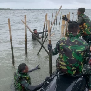 Lagi, KKP Segel Pagar Laut di Wilayah Serang