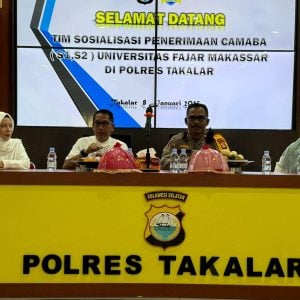 Pascasarjana Unifa Sosialisasi di Polres Takalar