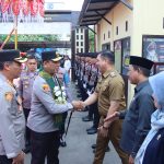 Pj Bupati Sambut Kapolda Sulsel di Mapolres Takalar