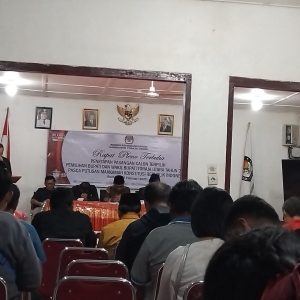 KPU Torut Tetapkan Frederik Pemenang Pilkada