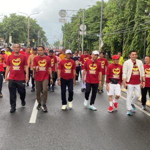 Pemkab Takalar Gelar Gerak Jalan Santai