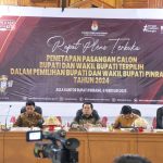 KPU Pinrang Gelar Rapat Pleno Penetapan Paslon Pilkada