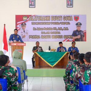 Silaturahmi ke Kodim dan Kejari Gowa, AdnanKio Sebut Kolaborasi Terjalin dengan Baik