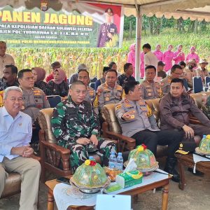 Ketua DPRD Wajo Dukung Program Ketahanan Pangan Melalui Panen Jagung Serentak
