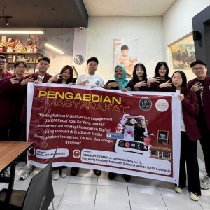 Mahasiswa UC Makassar Bantu Kedai Ko’Beng Tingkatkan Pemasaran Digital