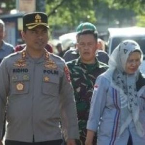 Forkopimda Bersama Kapolres Sidak Pasar dan Gudang Bulog di Wajo