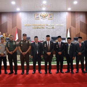DPRD Kabupaten Pinrang Gelar Sertijab Bupati dan Wabup Periode 2025-2030