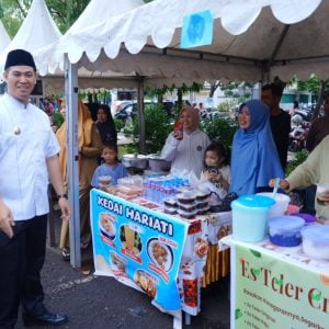 Seratus Tenant Meriahkan Pasar Takjil Ramadan Stadion Andi Mappe