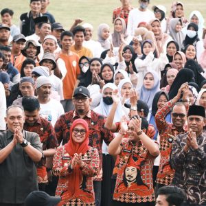 Launching ‘Gowa Annangkasi’, Bupati Husniah Komitmen Wujudkan Gowa Bersih