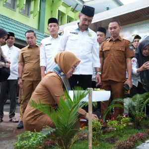 Bupati Gowa Launching Penanaman Sejuta Pohon Matoa Kemenag Gowa