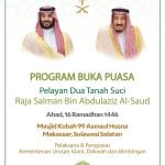 Raja Salman Berbagi! 5000 Hidangan Buka Puasa Siap Dibagikan di Masjid 99 Kubah