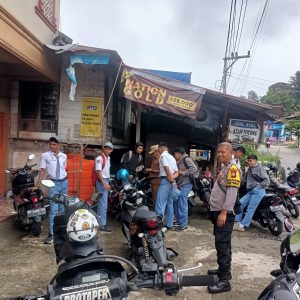 Cegah Kenakalan, Polres Tator Datangi Tempat Nongkrong Pelajar