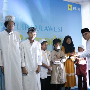 PLN UIP Sulawesi Berbagi Bingkisan Ramadan di Panti Asuhan Al Fitrah dan Yayasan Al Kahfi Kota Kendari