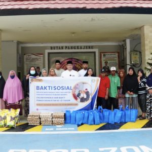 Peringati HBP ke-61, Rutan Pangkajene Berbagi Sembako dan Takjil Buka Puasa