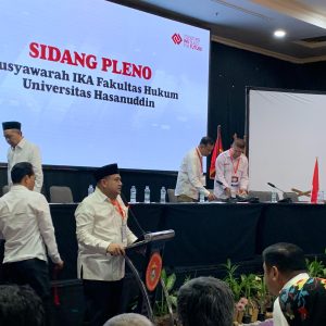 Appi Terpilih Ketum IKA Fakultas Hukum Unhas 